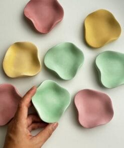 水泥製蠟燭墊Ｘ30ml蠟燭搭配組合