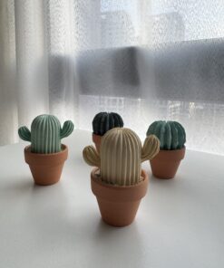 Alternative view of 「盆栽擴香石系列-大仙人掌」圓球型仙人掌/直柱型仙人掌